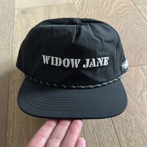 Widow Jane Black Snap Back Hat